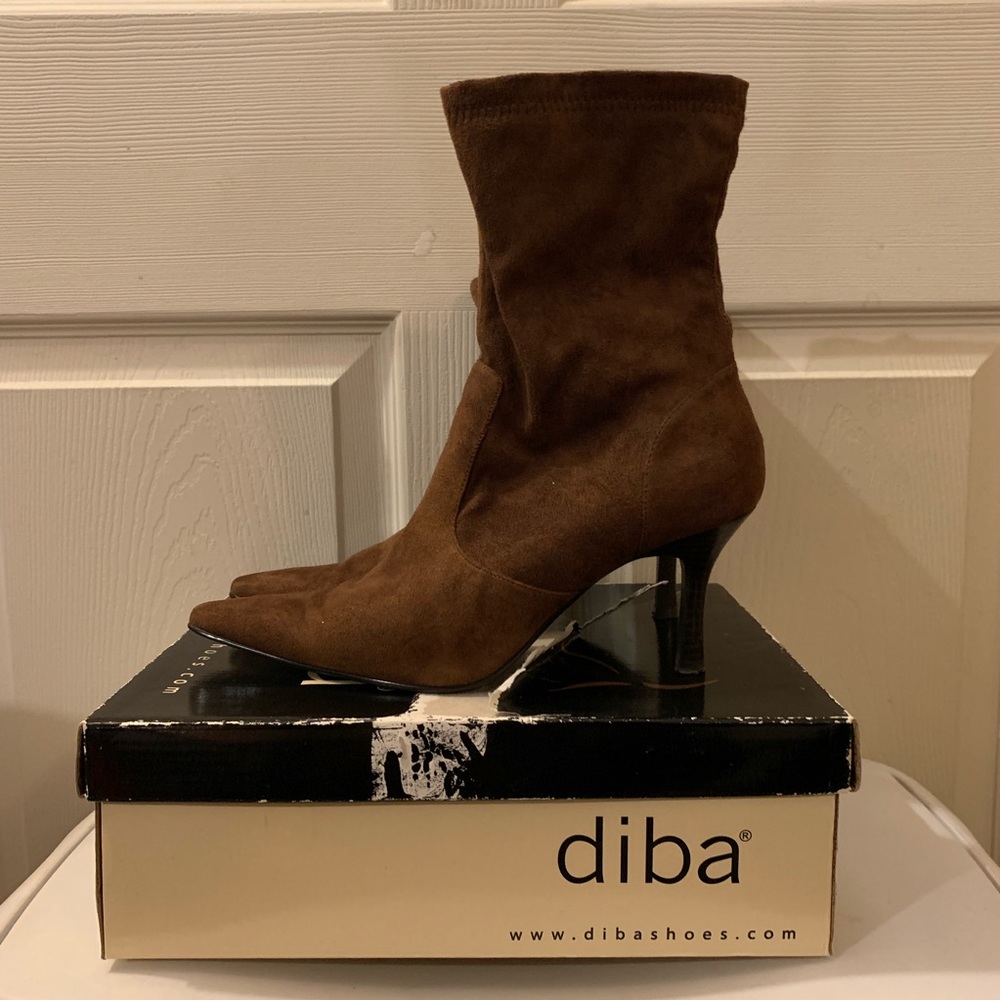 Diba Brown Suede Shoes